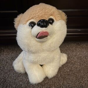 2 Adorable Plush Dog Toys